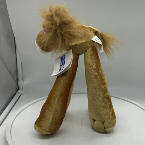 Vtg 2005 United Way Plush Long Leg Lion Courage To Care Stuffed Animal 12” - Picture 3 of 8